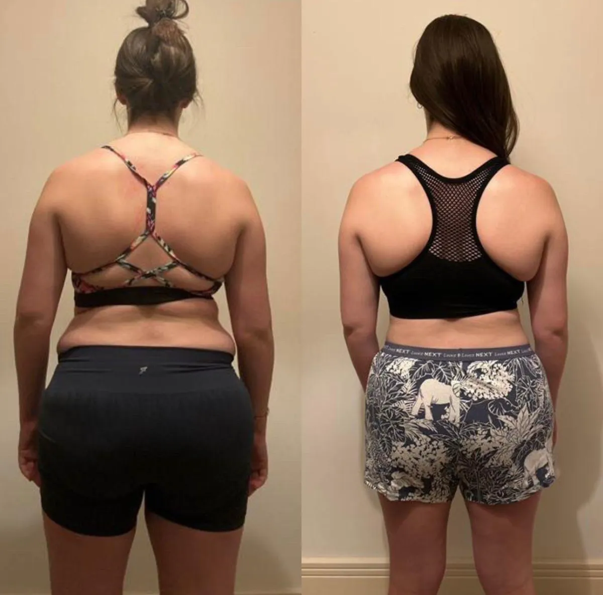 Gabi before and after transformation